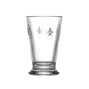 6 verres à jus long drinks Fleur de Lys La Rochère
