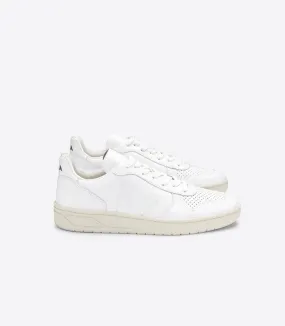 Baskets basses en cuir certifié | blanc "v-10 leather extra white" - Veja