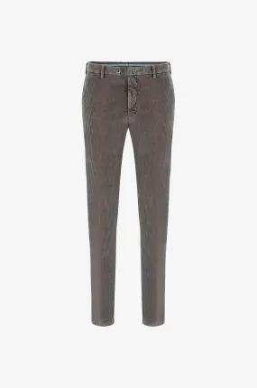 Pantalon slim en velours côtelé City Shade